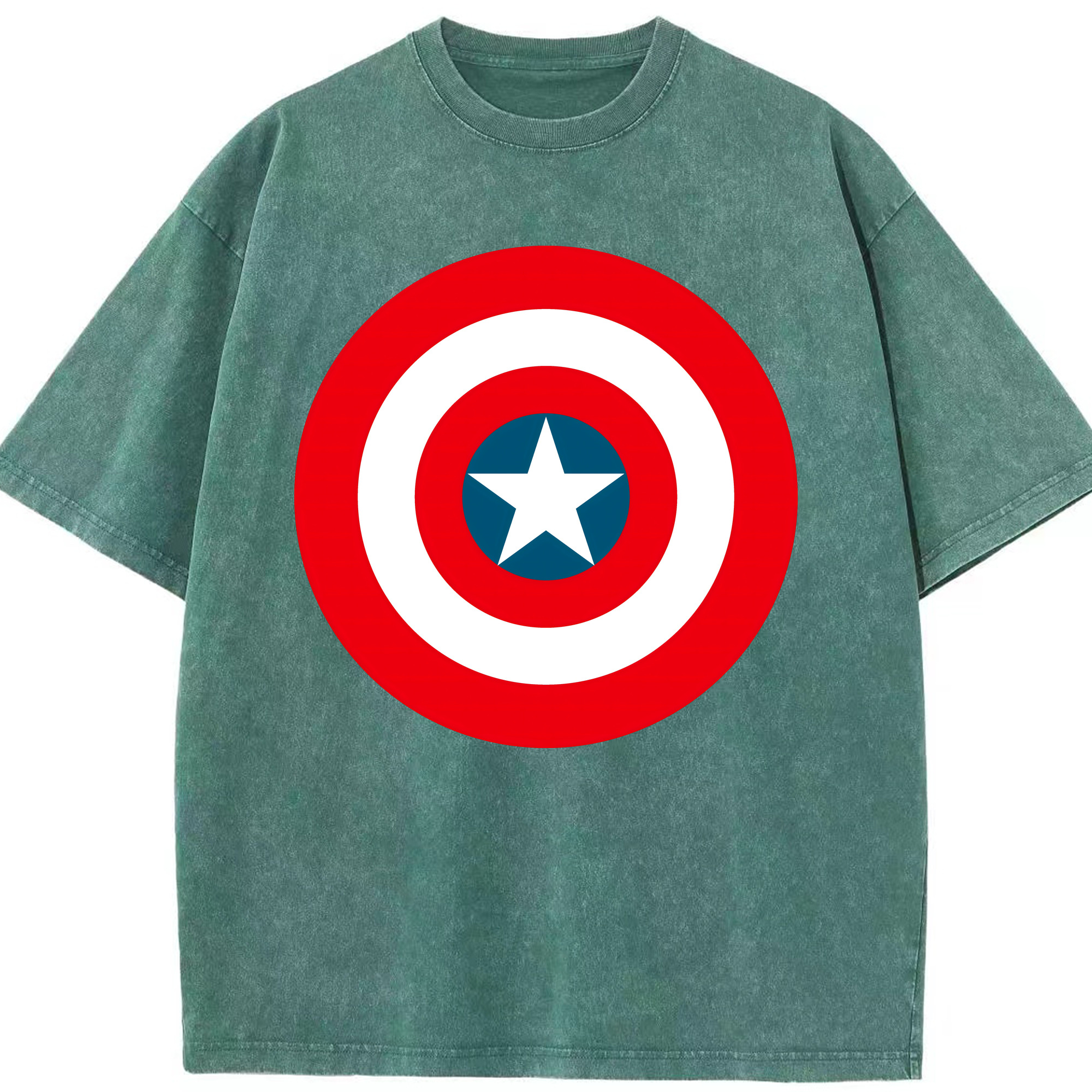 アベンジャーズ The Avengers 綿100% ヴィンテージ風 半袖Tシャツ（フロントプリント）